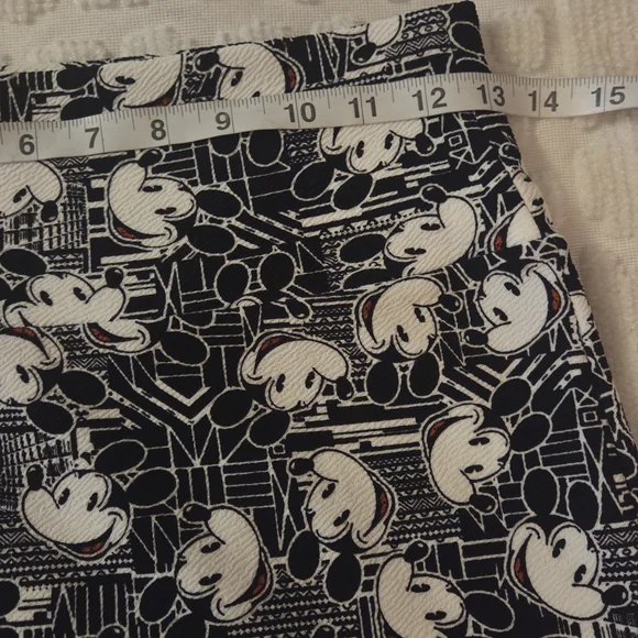 Mickey Mouse Pencil Skirt or Strapless Top LuLaRoe Cassie XS Disney Stretch - Picture 6 of 8